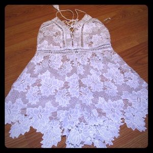 Boutique lace romper